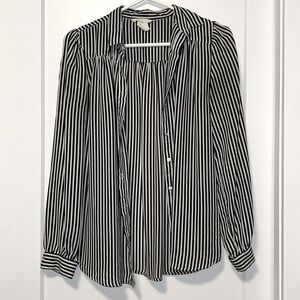 H&M Striped Blouse